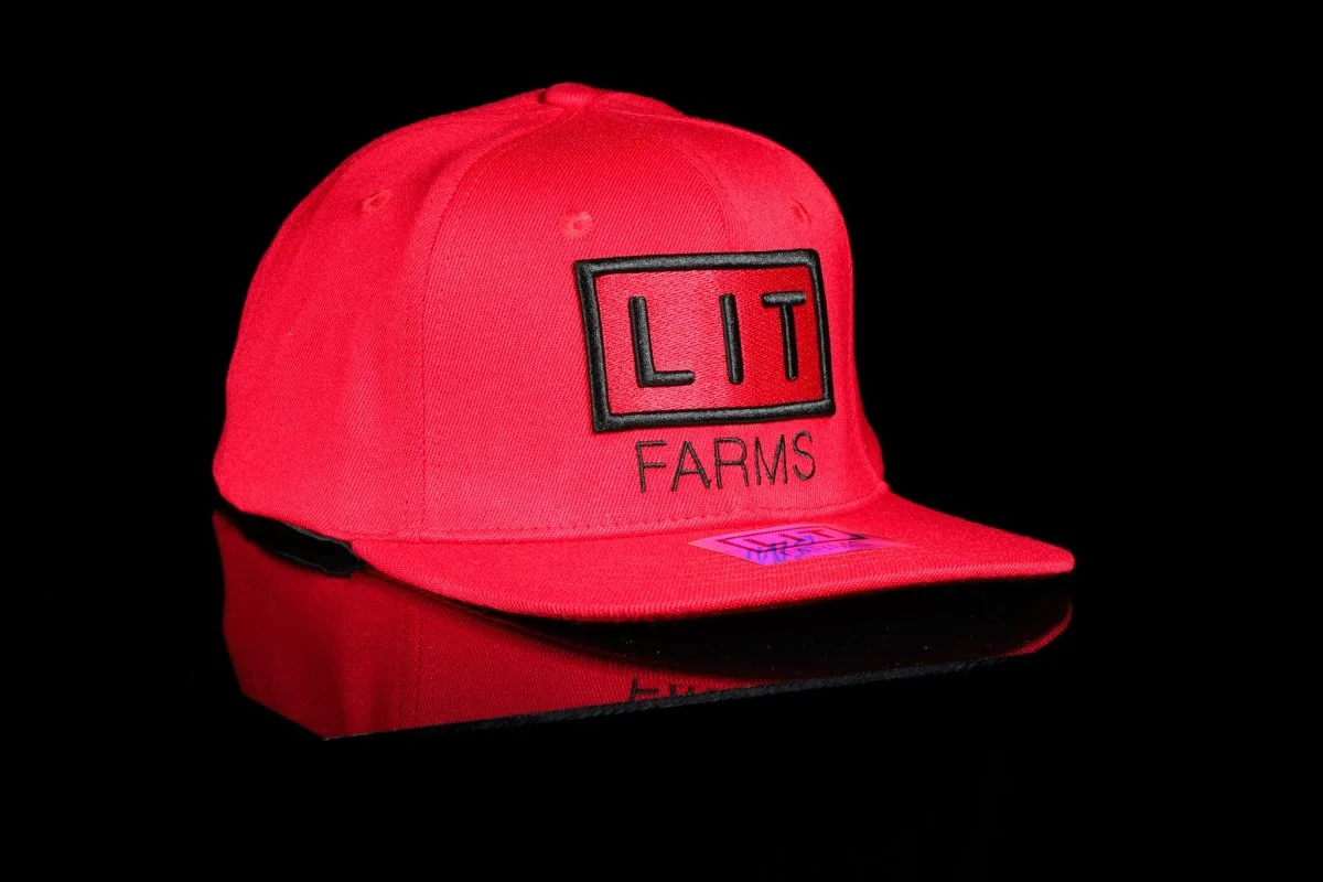 Red LIT Logo Hat